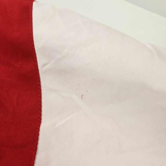 Royal Military College Track Jacket Mens Size Small Red White Canada RMC CMR - Picture 12 of 13